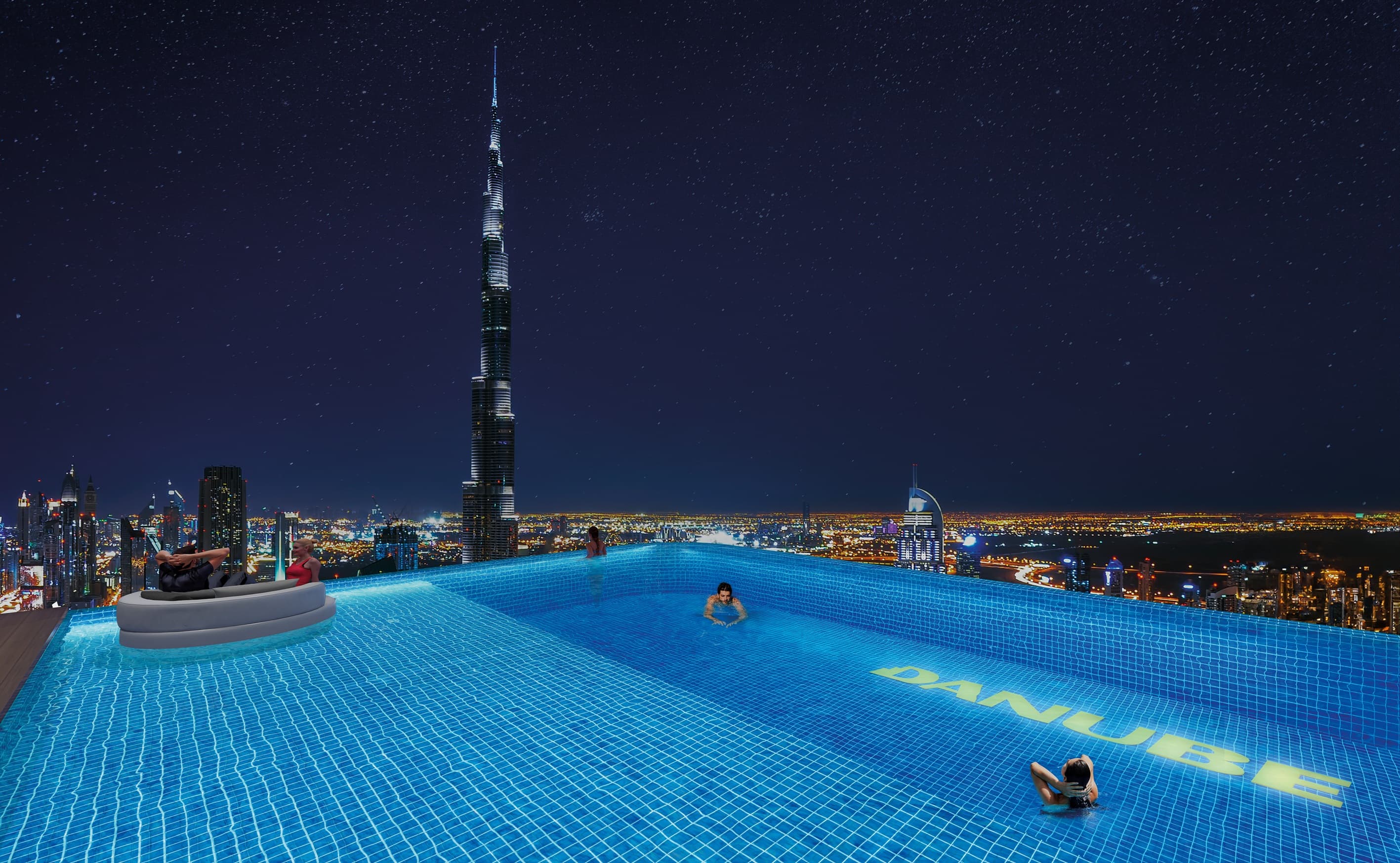 Original Price | Rare 2BR | 90+ Floor Trophy | Pool | Sea & Burj side View property photo